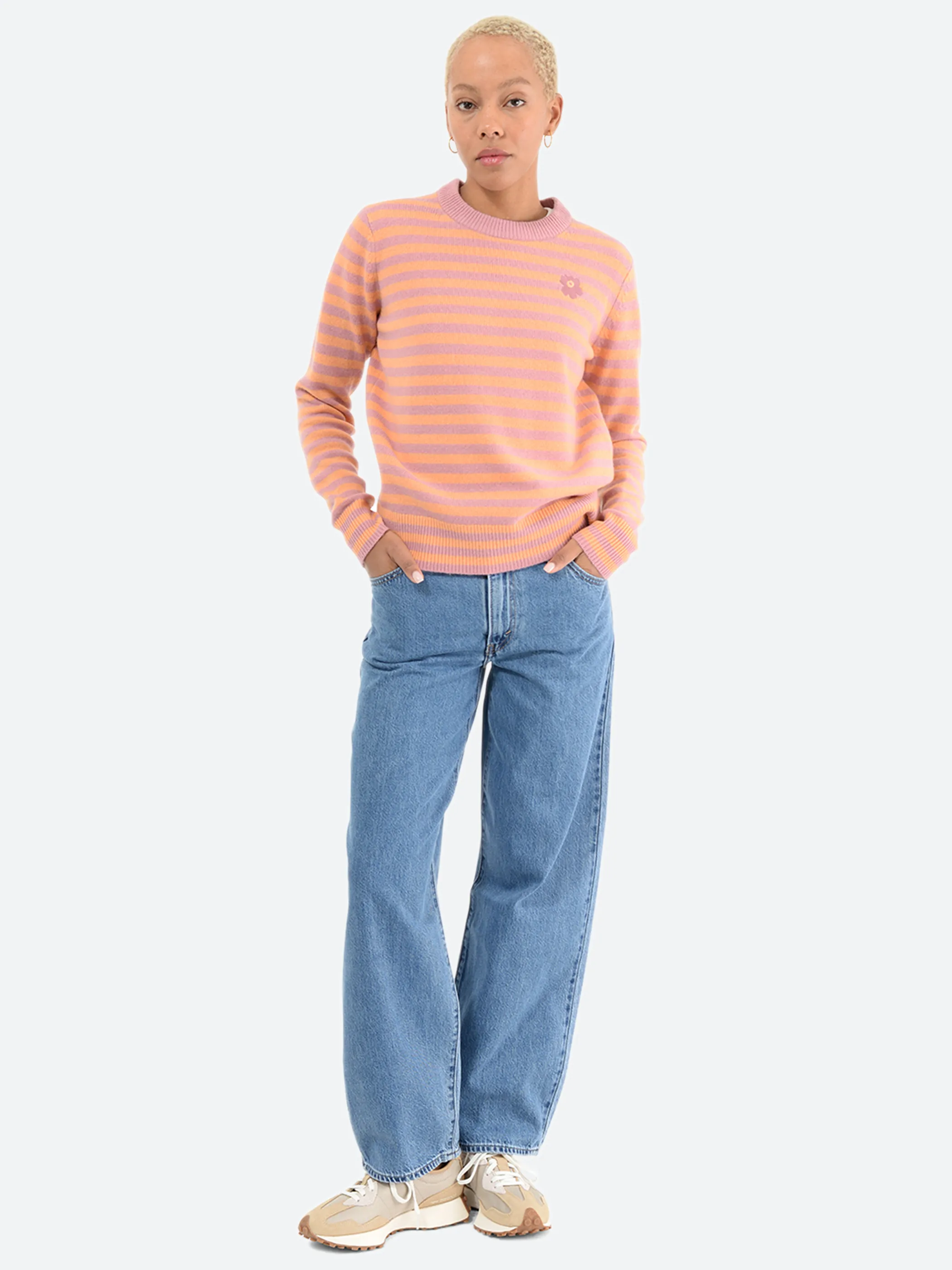 Silfa Tasaraita Unikko Pullover