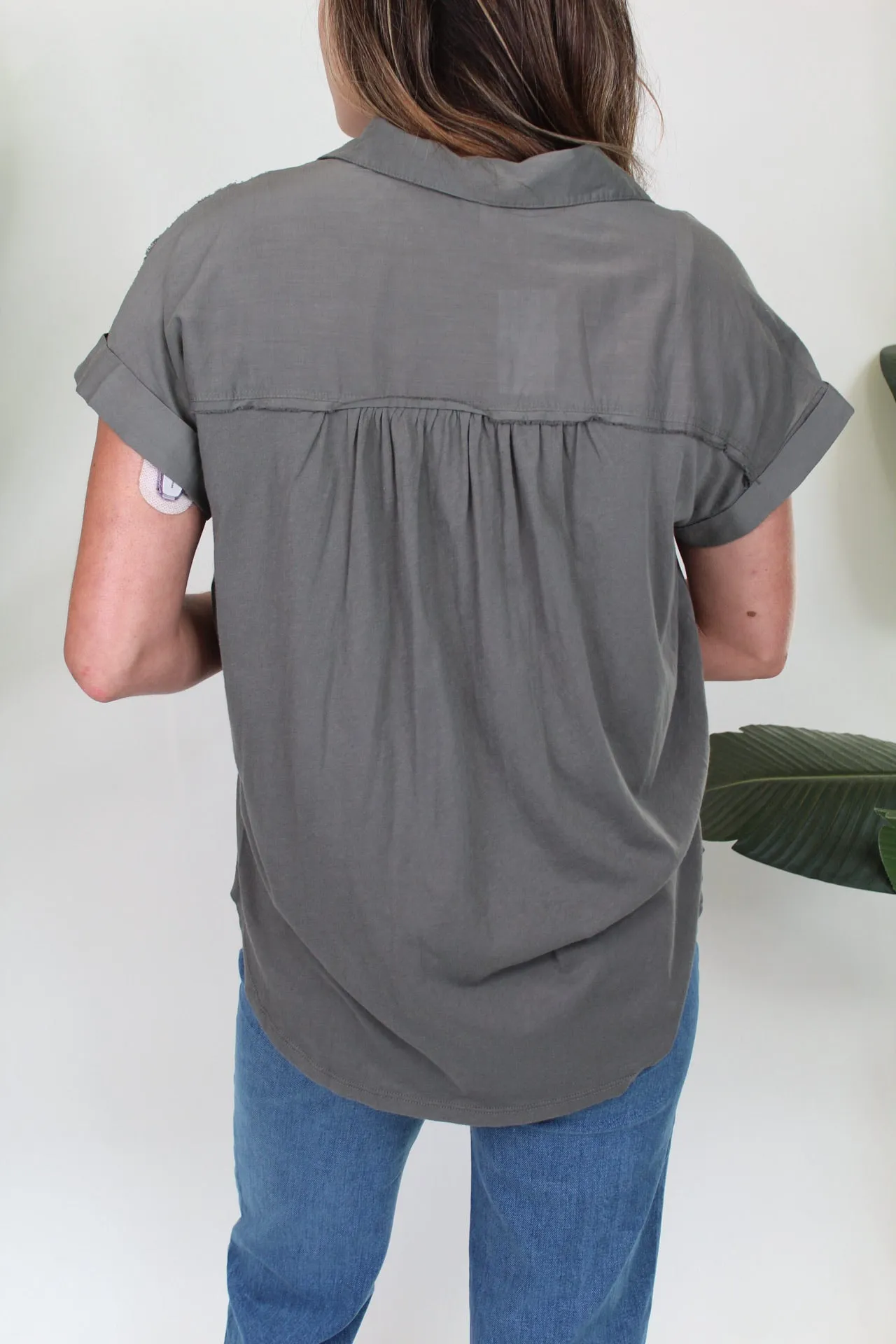 Splendid Short Sleeve Paige Shirt