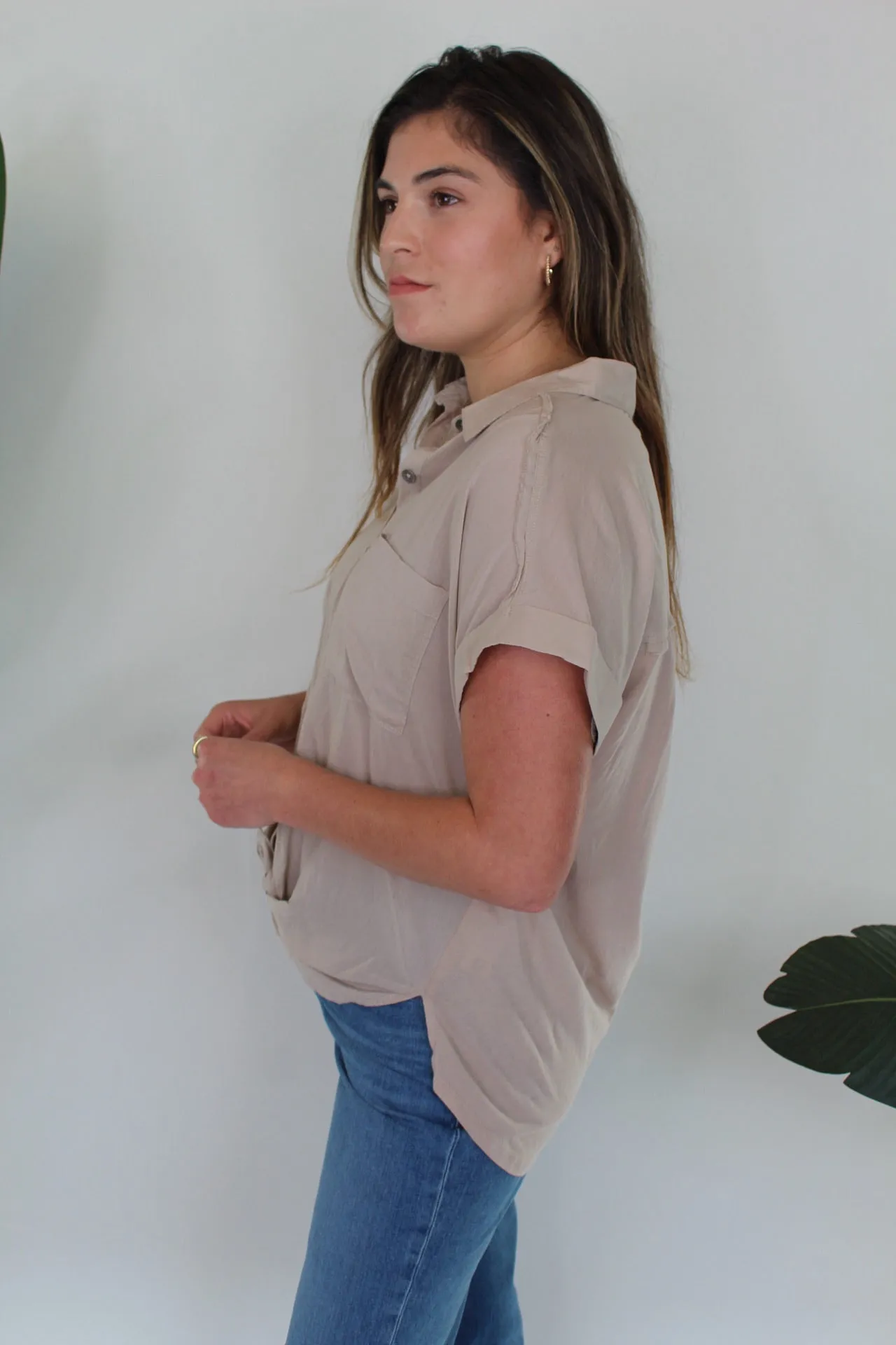 Splendid Short Sleeve Paige Shirt