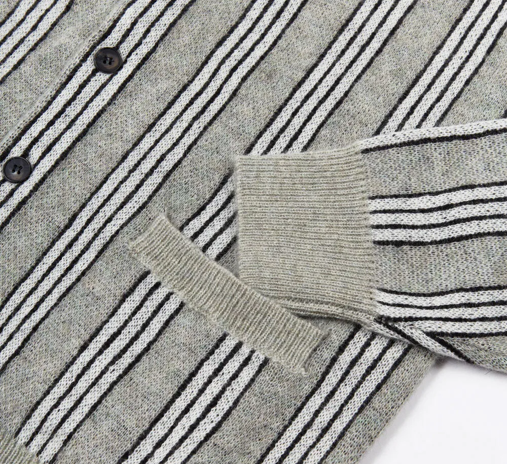 SSS Stripe Mohair Cardigan