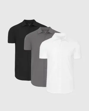 Staple Short Sleeve Commuter Shirt 3-Pack