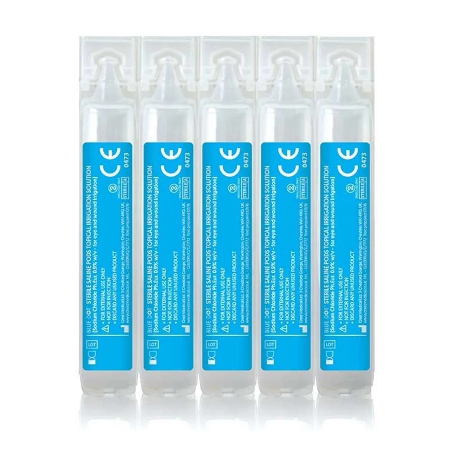 Steroplast Eye/Wound Wash Solution Pods | Sterile | 20ml | Pack of 25