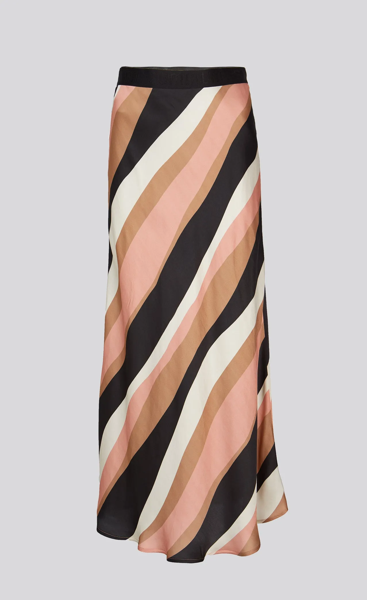 Summum Wavy Stripes Maxi Skirt