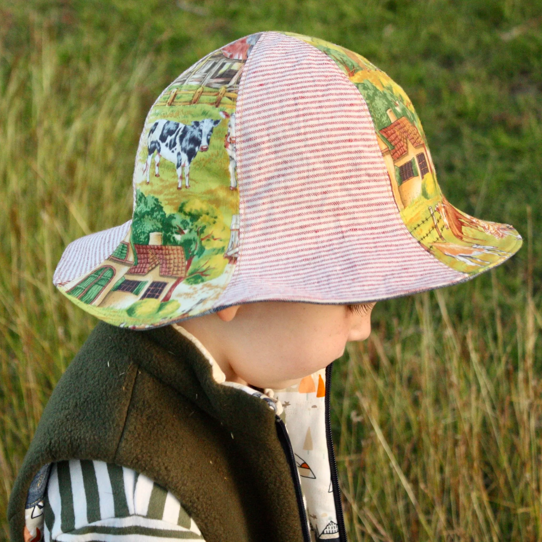 Sunny Hat Sewing Pattern - Baby, Child   Adult