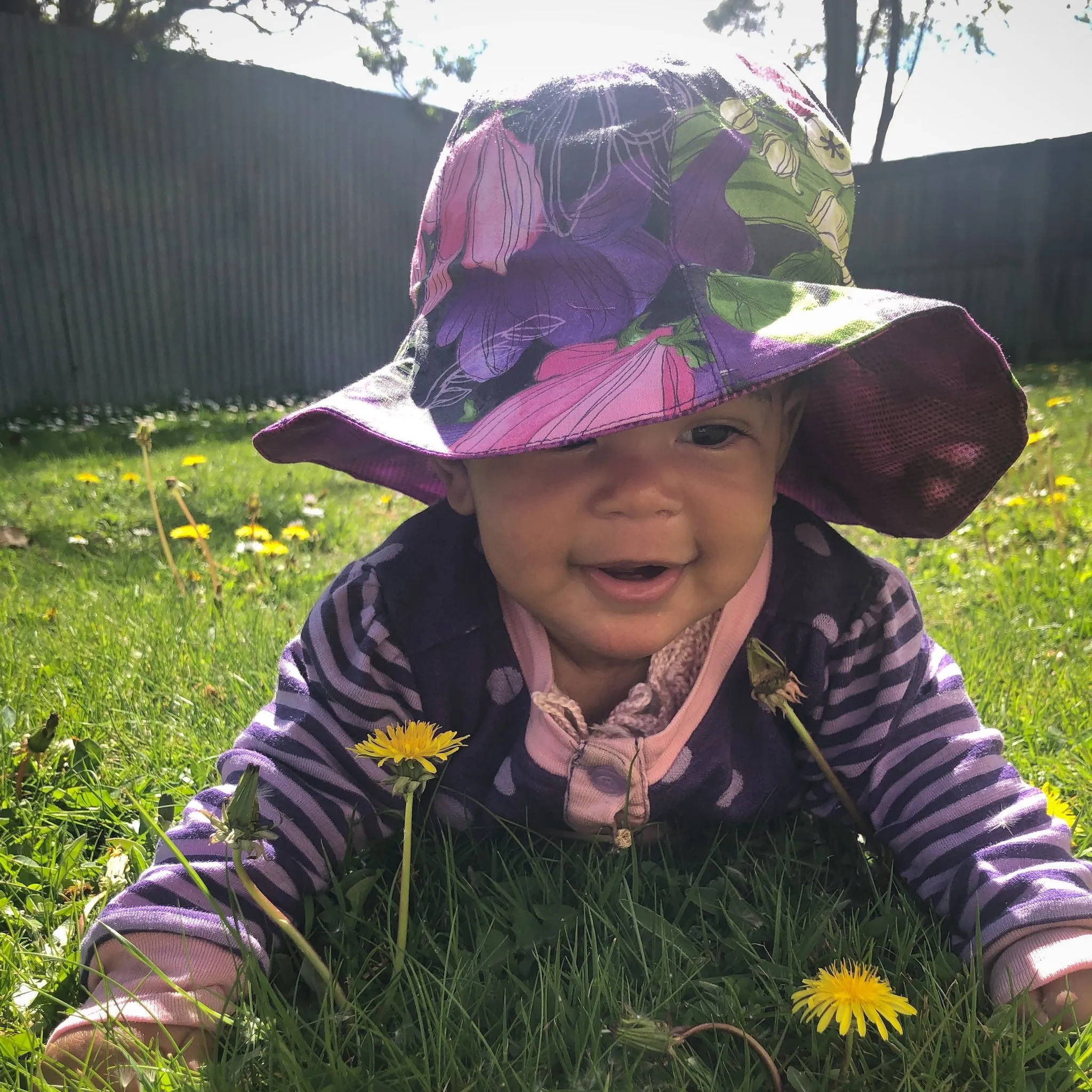 Sunny Hat Sewing Pattern - Baby, Child   Adult