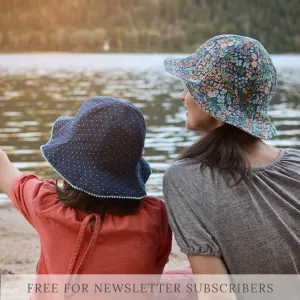 Sunny Hat Sewing Pattern - Baby, Child   Adult