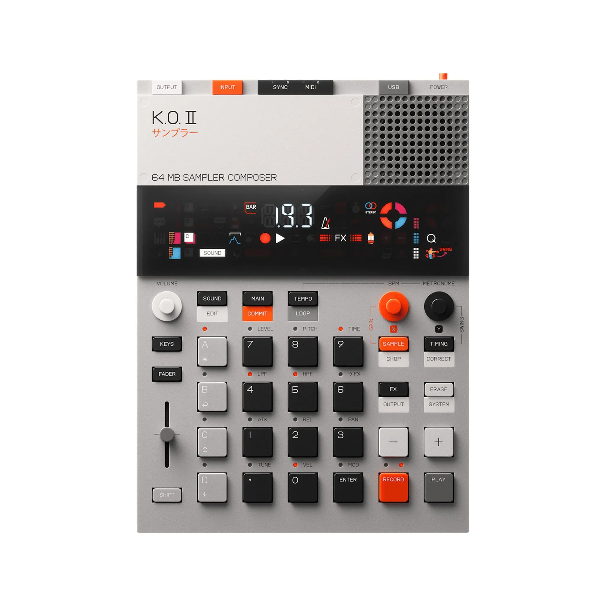 Teenage Engineering EP-133 K.O. II Synthesizer, The Champion Edition