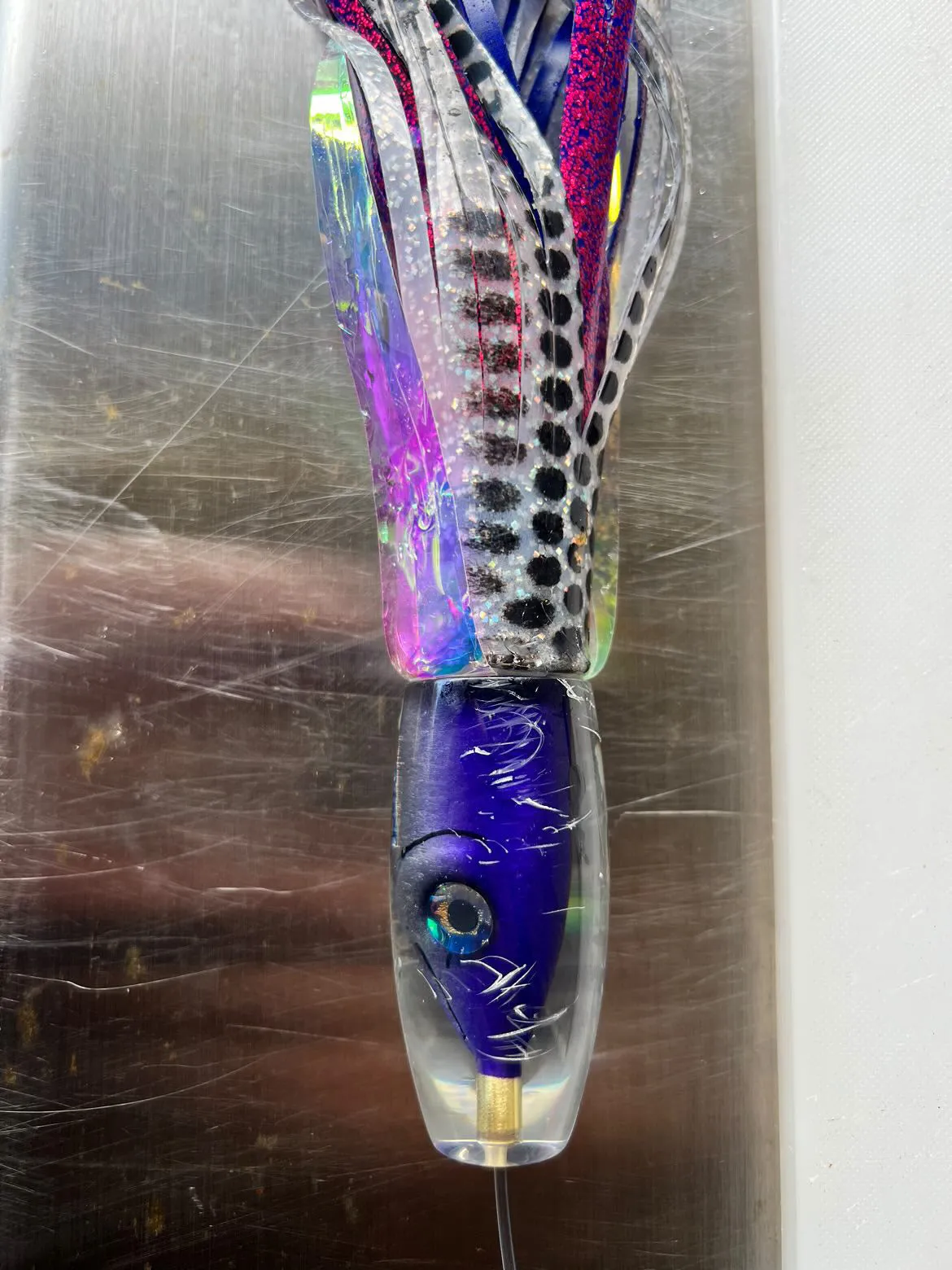 TOP CHOICE! 9" Moke Series: Purple/Silver
