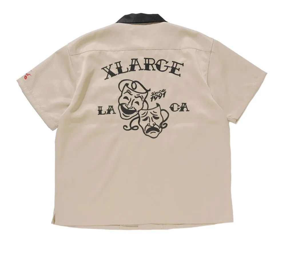 TWO FACE OPEN COLLAR SHIRT