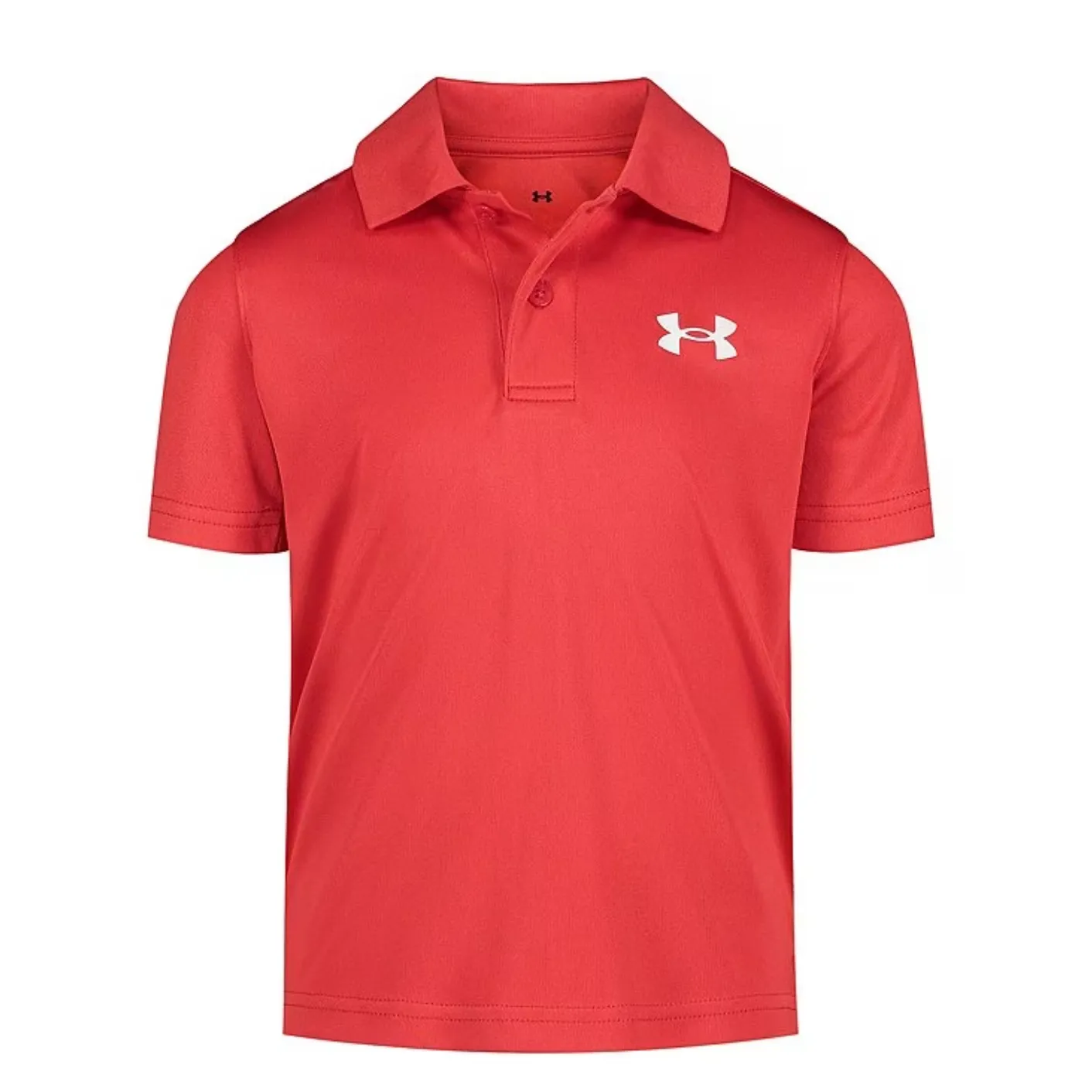 Under Armour Boy UA MatchPlay Solid Polo - Red