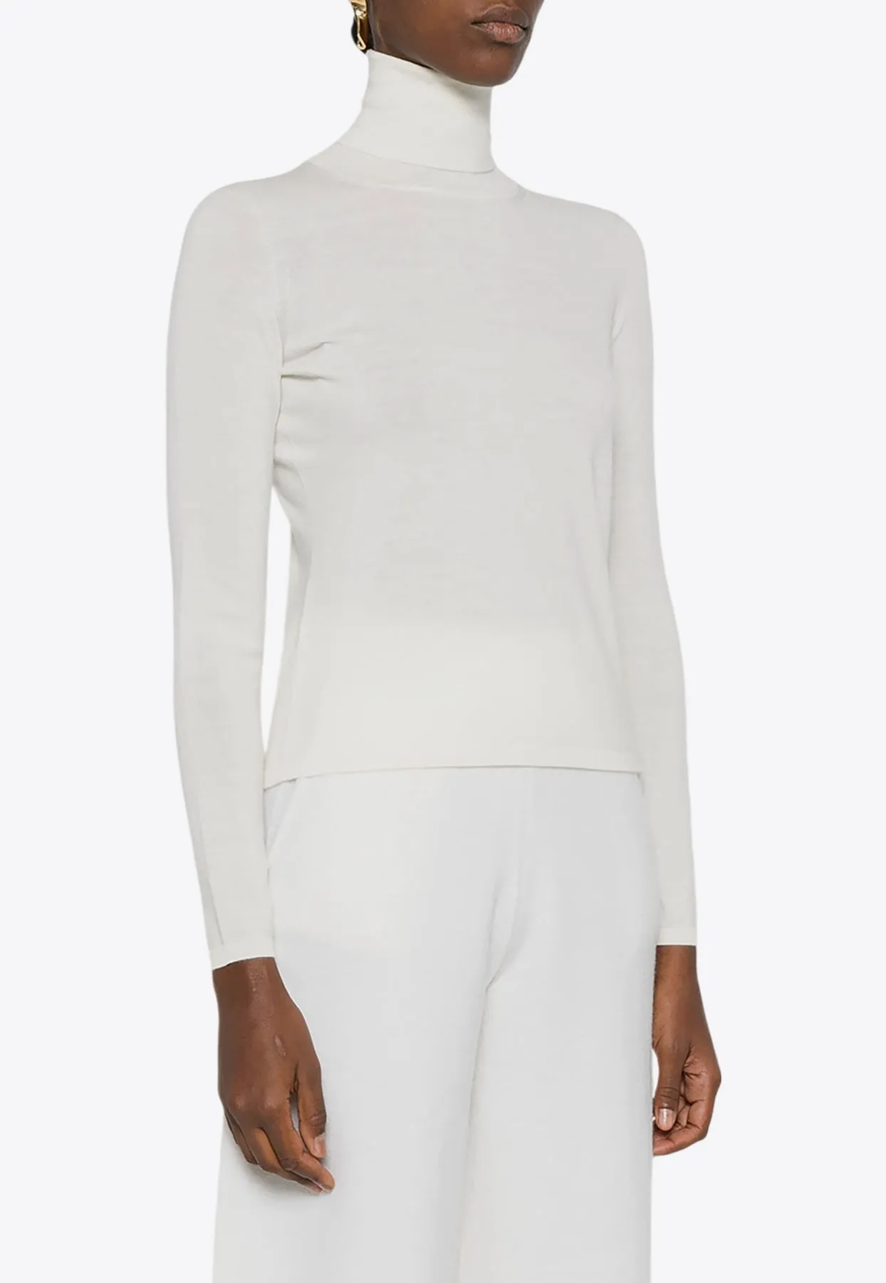 Veloce Cashmere High-Neck Sweater