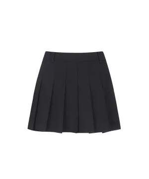 Vice Golf Atelier Women's Pleats Rap Half Pants - Black