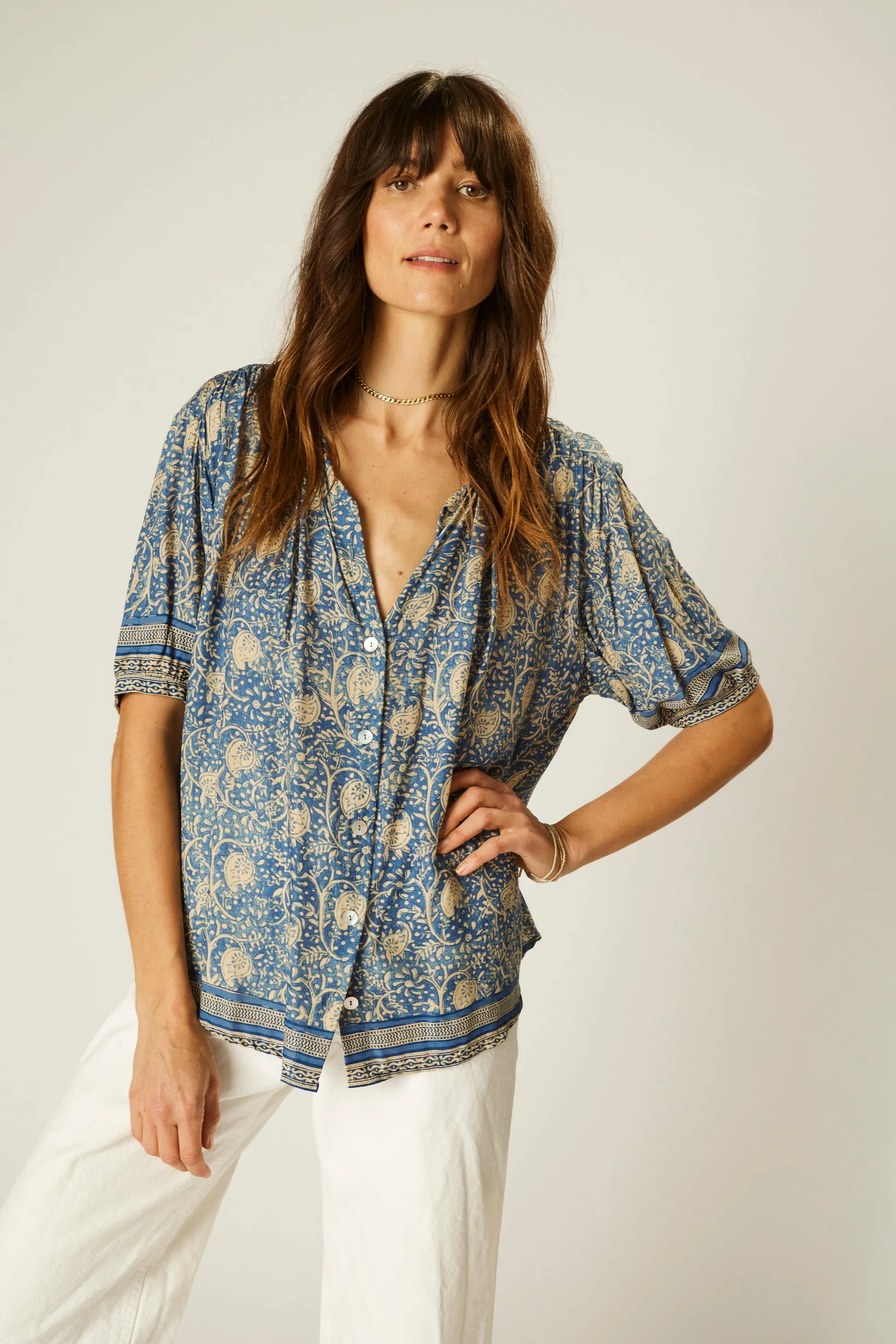 VIOLET TOP