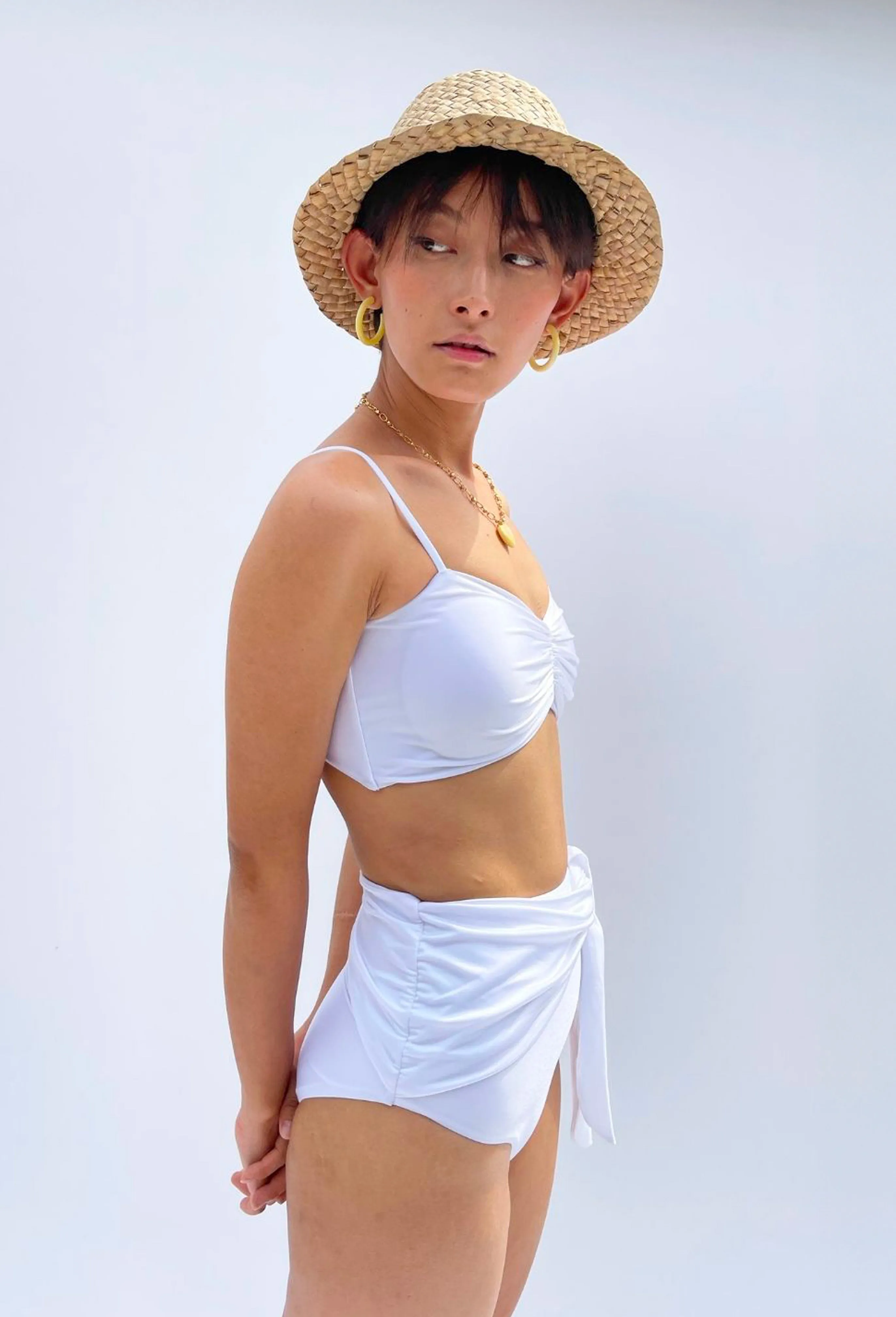 White Set Sail Swim Set