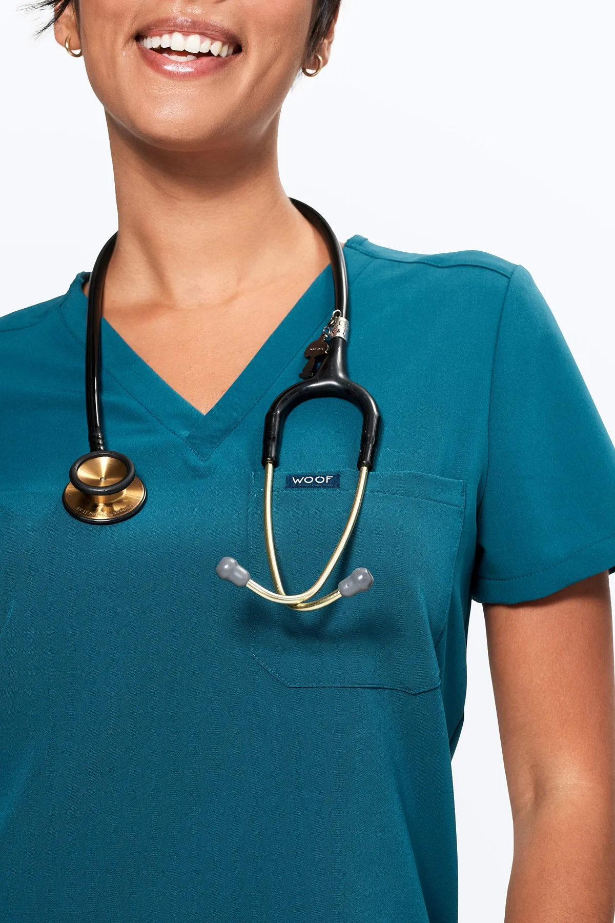 Women’s V-Neck Tuck Top - Clearance Sale