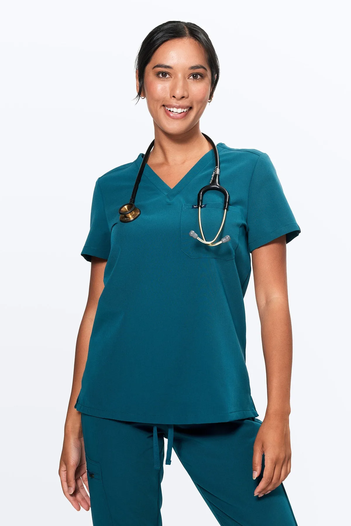 Women’s V-Neck Tuck Top - Clearance Sale