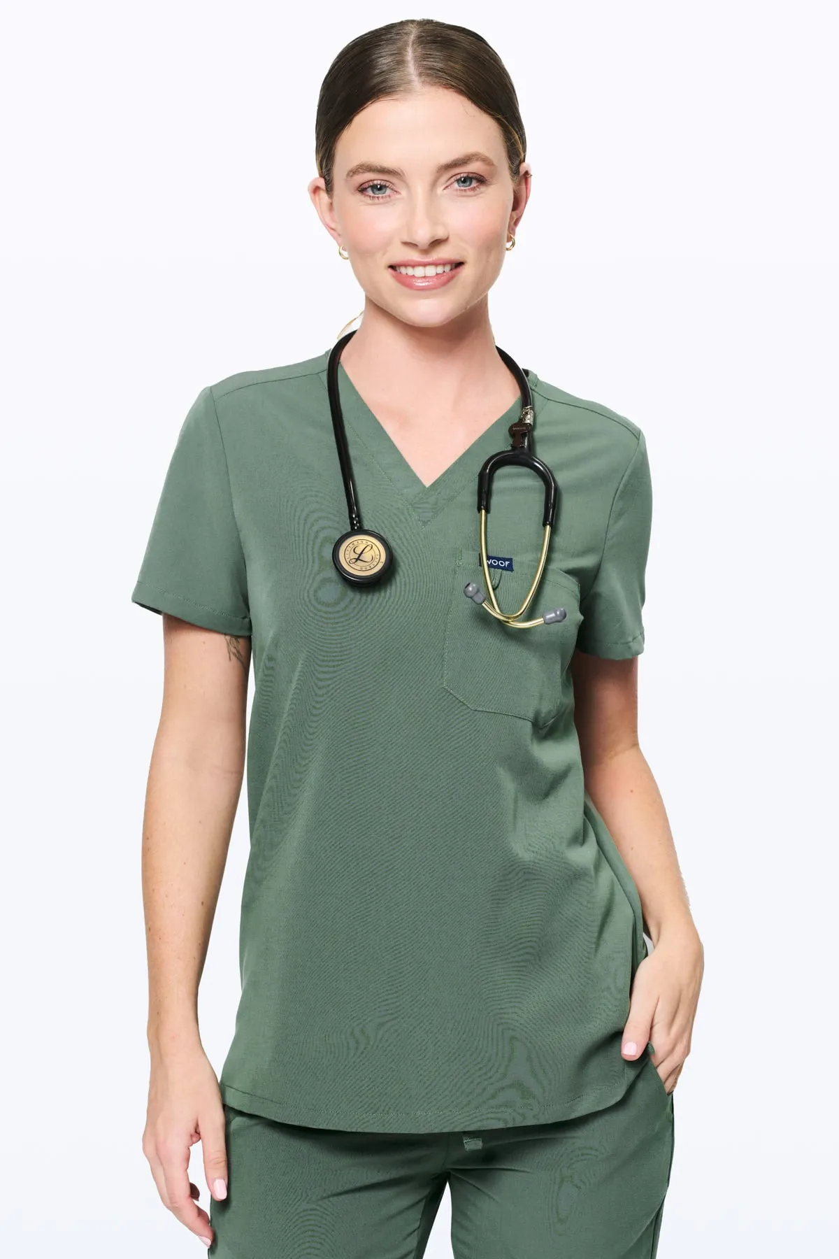 Women’s V-Neck Tuck Top - Clearance Sale