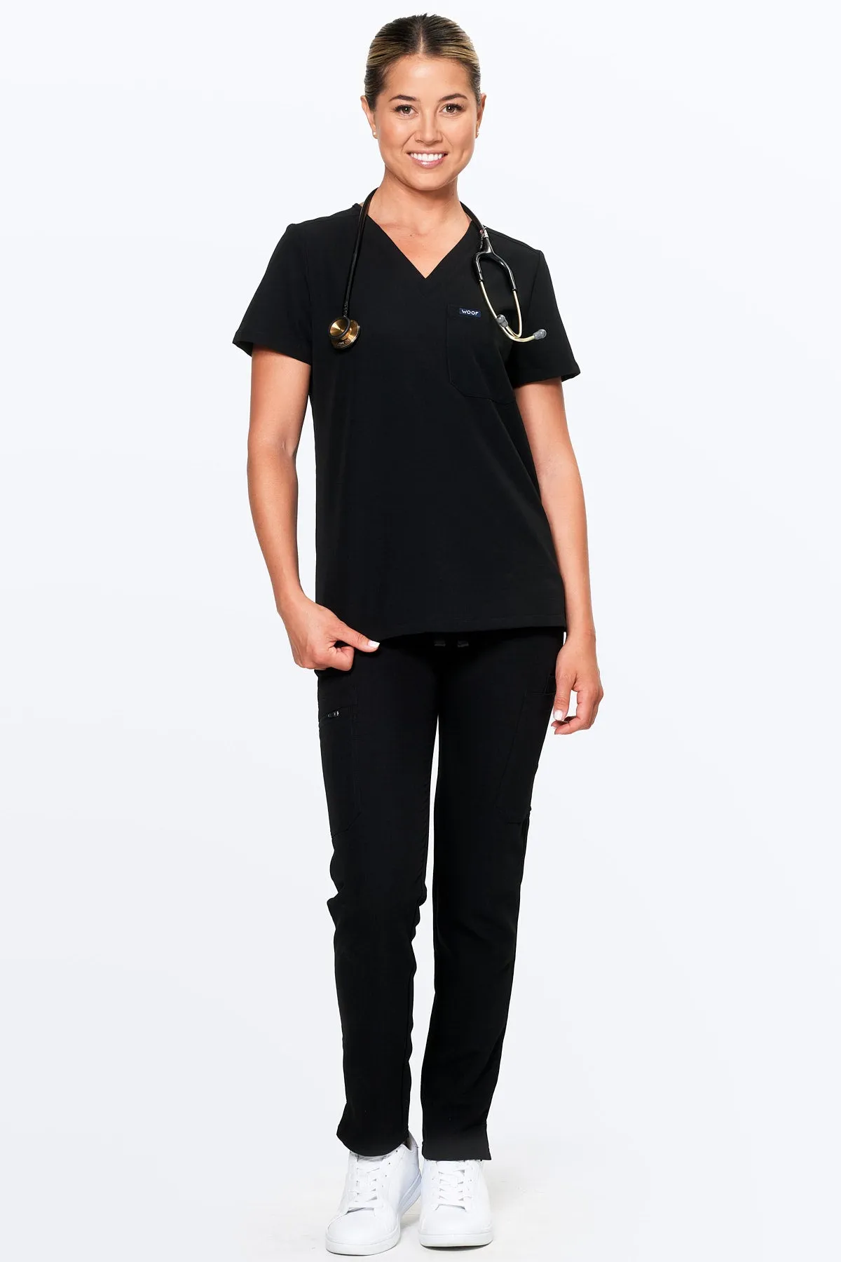 Women’s V-Neck Tuck Top - Clearance Sale