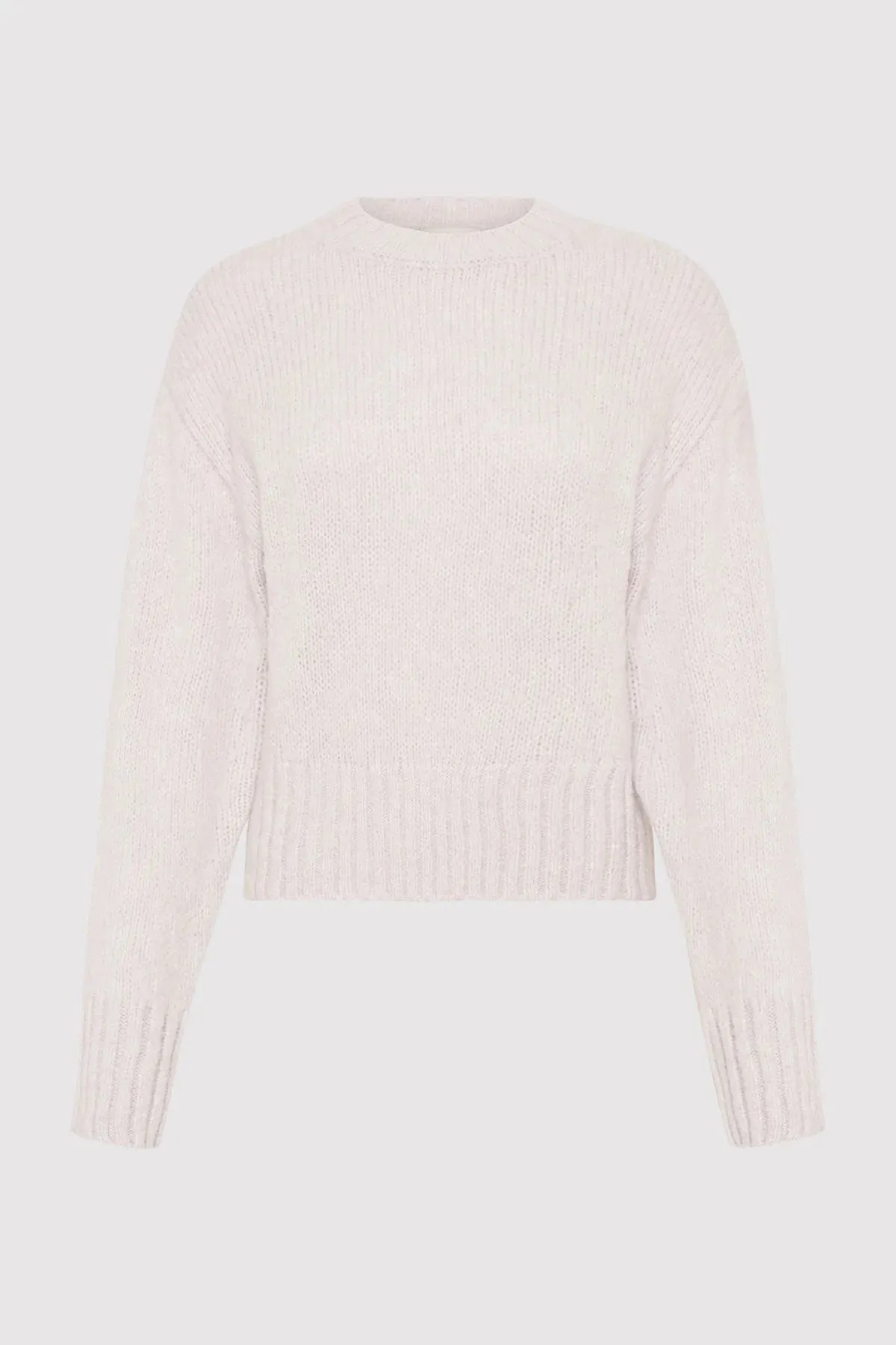 Wool Cashmere Blend Sweater - Mist -