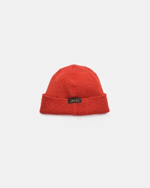 Wool Knit Watch Cap - Forster Red