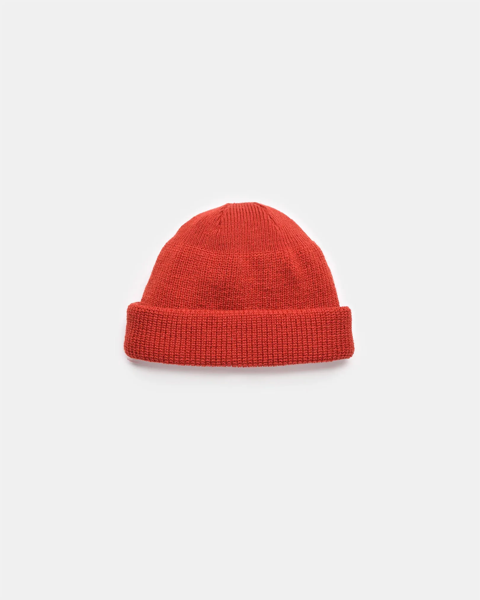 Wool Knit Watch Cap - Forster Red