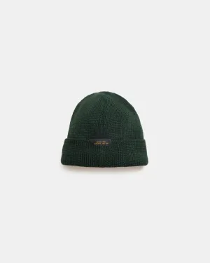 Wool Knit Watch Cap - Pine
