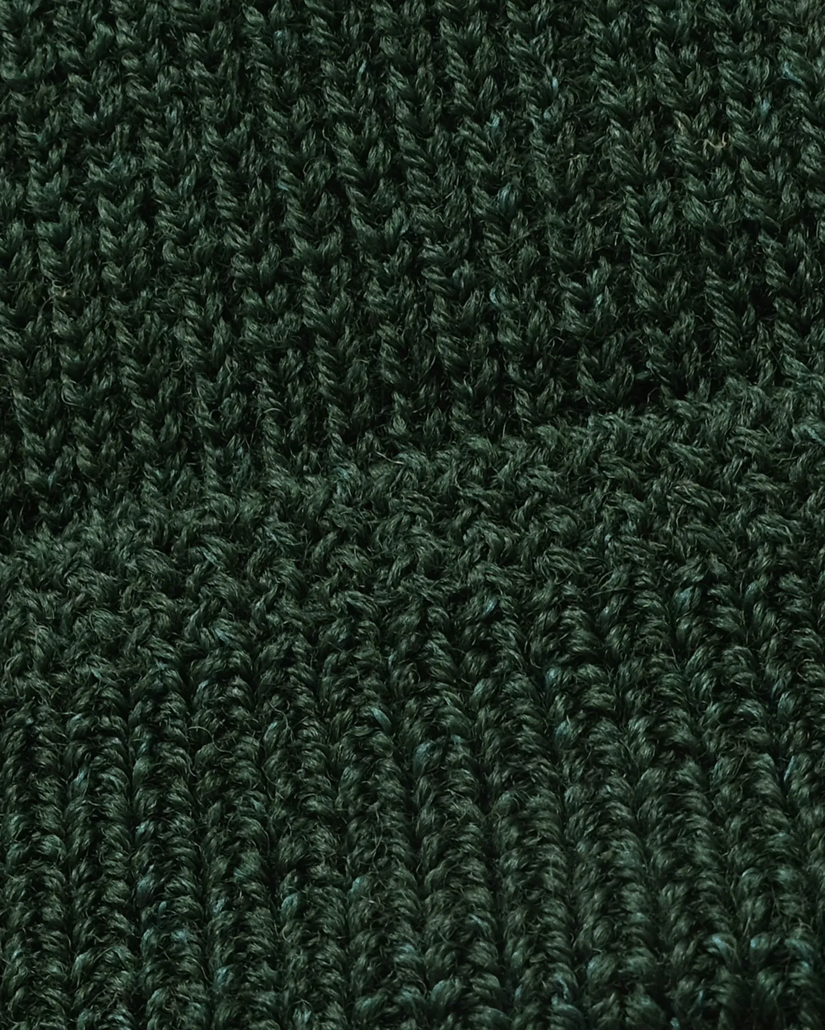 Wool Knit Watch Cap - Pine