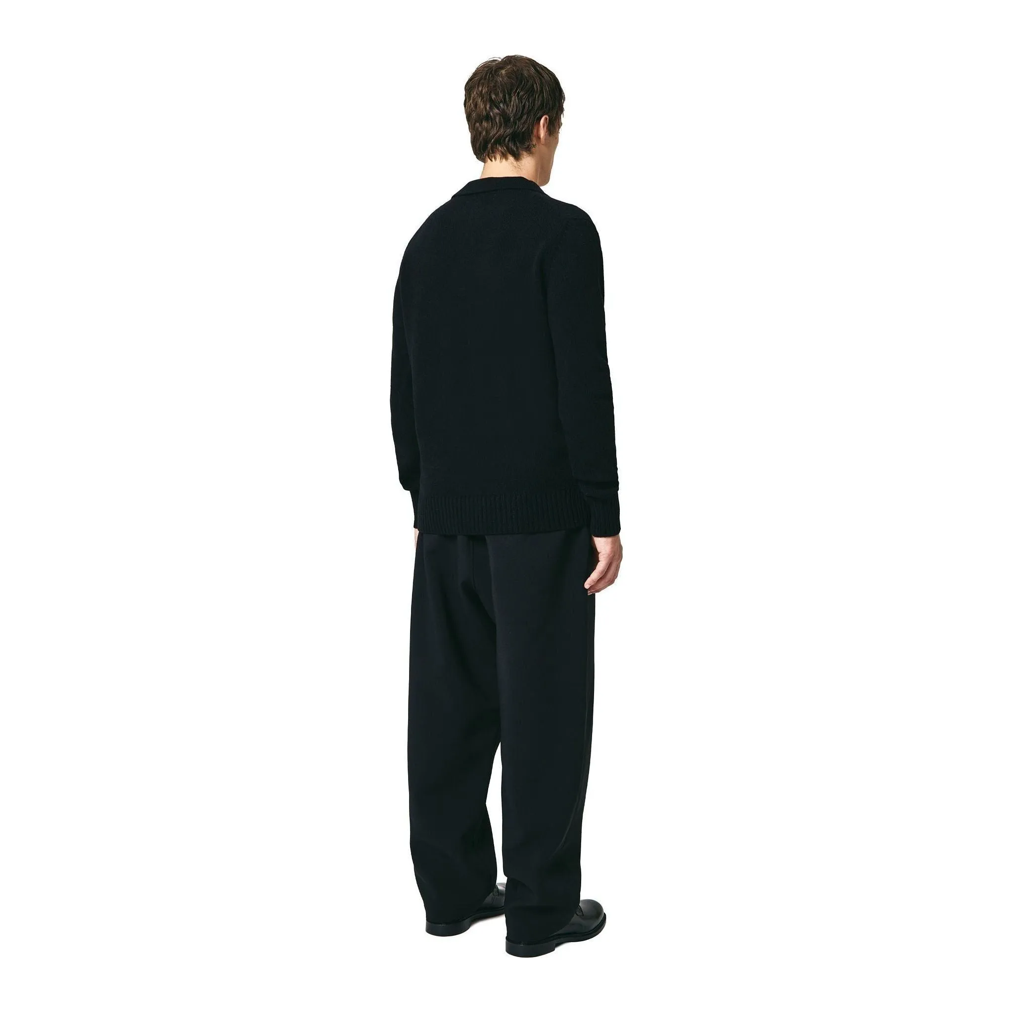 Wool Polo, Nero