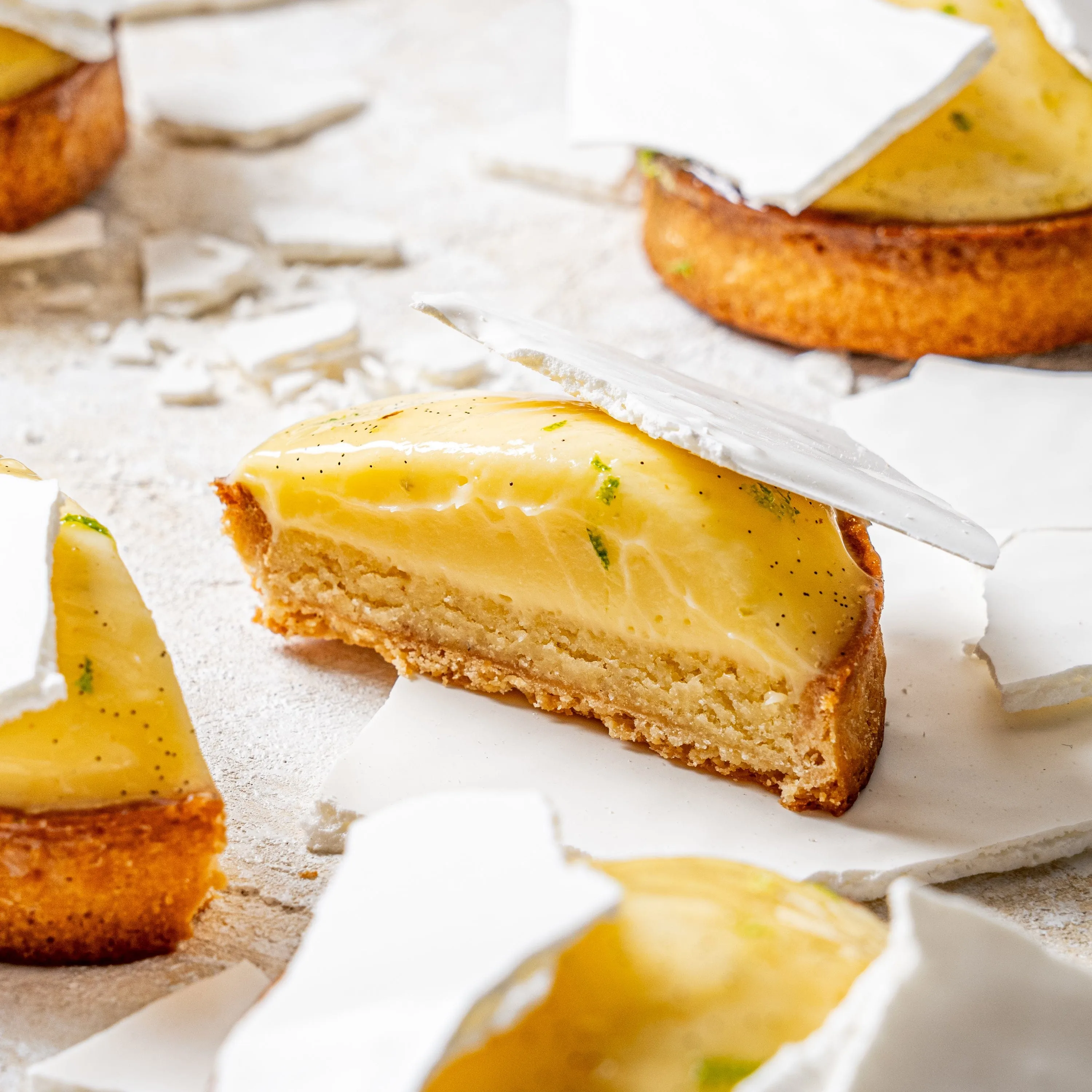 Yuzu Bergamot Tart